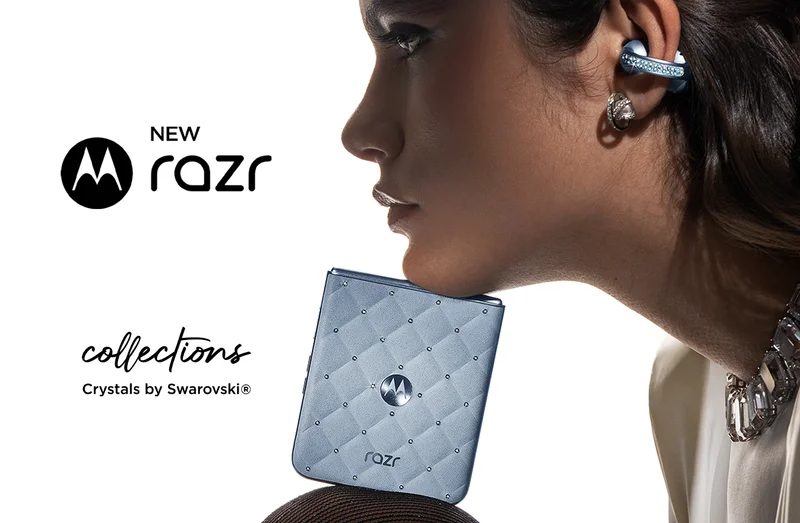 new motorola razr collections crystals by swarovski®