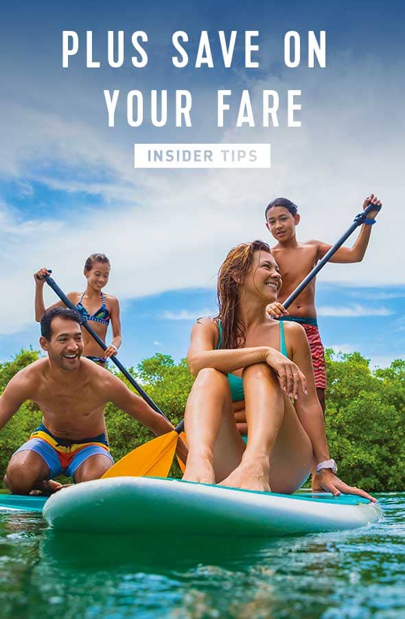 PLUS SAVE ON YOUR FARE