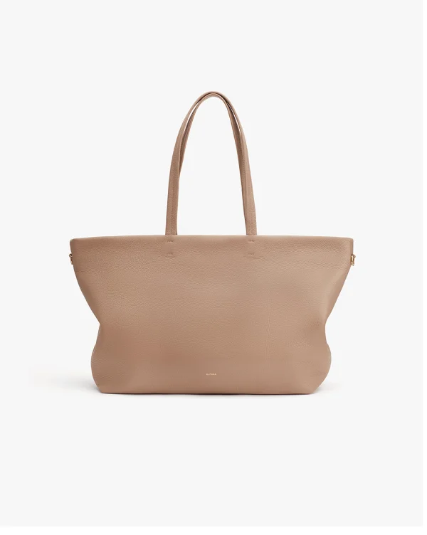 Classic Easy Zipper Tote Cappuccino