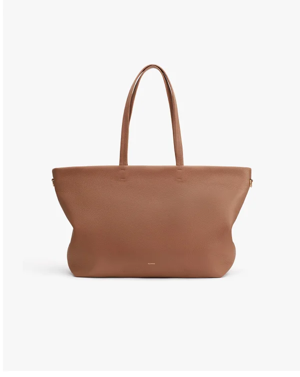 Classic Easy Zipper Tote Caramel