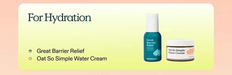 For Hydration, pair Oat So Simple with Great Barrier Relief