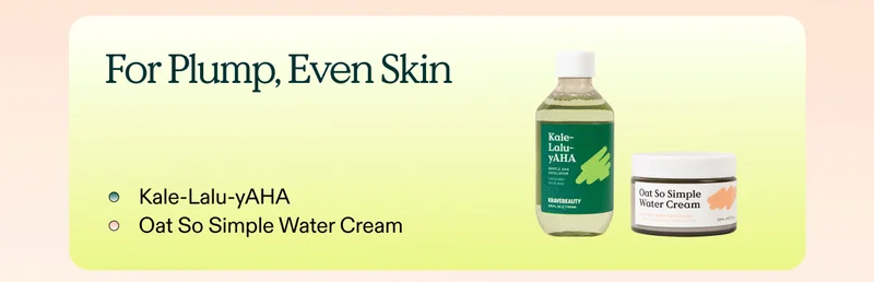 For Plump, Even Skin pair Oat So Simple with Kale-Lalu-yAHA