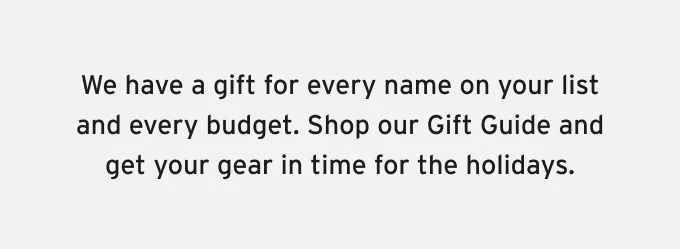 Gift Guide