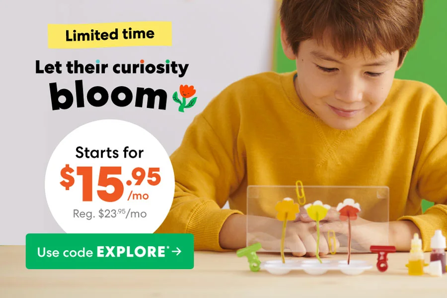 Use code EXPLORE ->