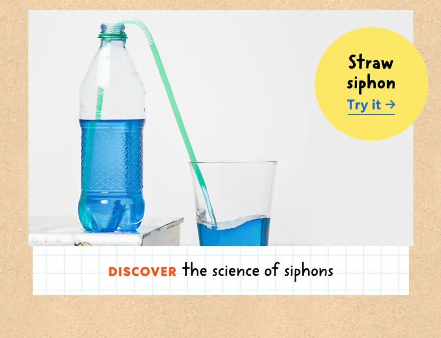 Straw siphon