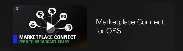 Marketplace Connect for OBS
