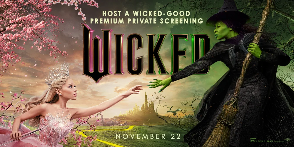 HOST A WICKED-GOOD PREMIUM PRIVATE SCREENING | WICKED