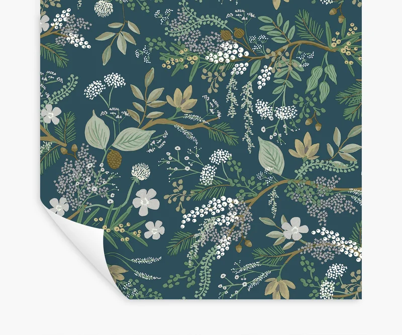 Image of Juniper Forest Peel & Stick Wallpaper - Evergreen