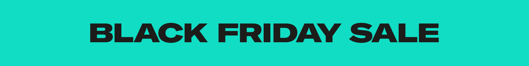 Black Friday Sale