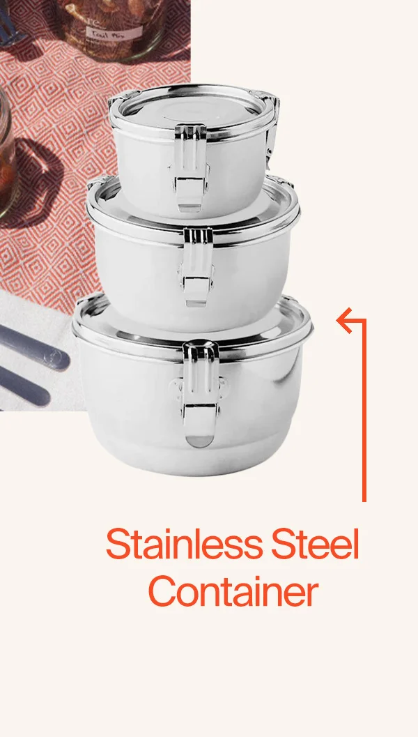 stainless steel container