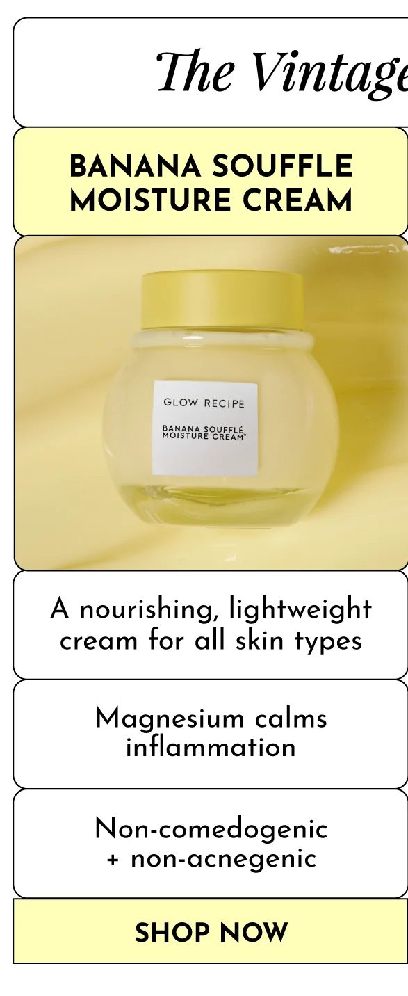 Banana Souffle Moisturizing Cream