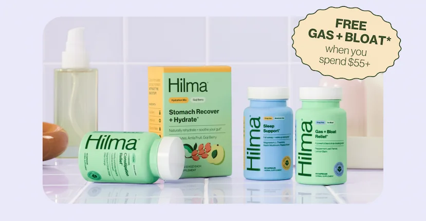 Free Gas + Bloat* when you spend $55+