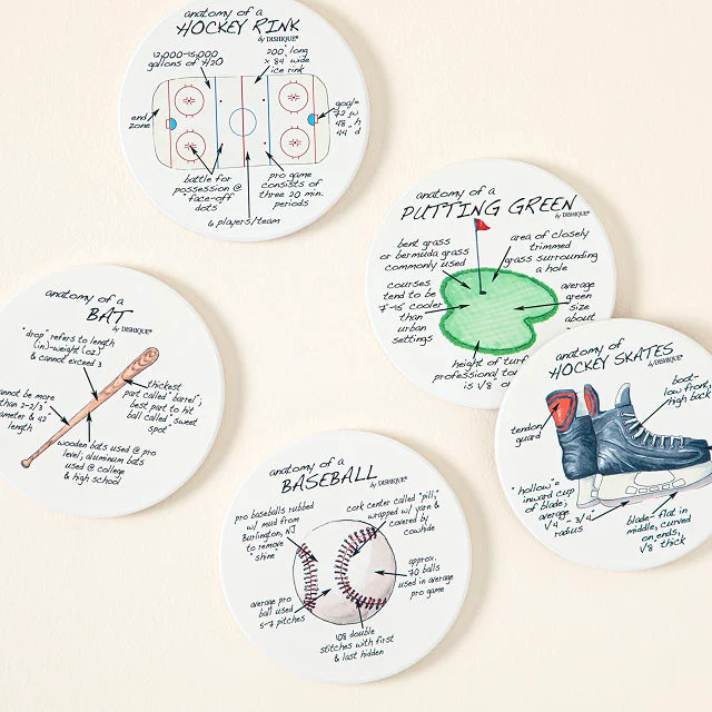 Anatomy of Sports Coasters