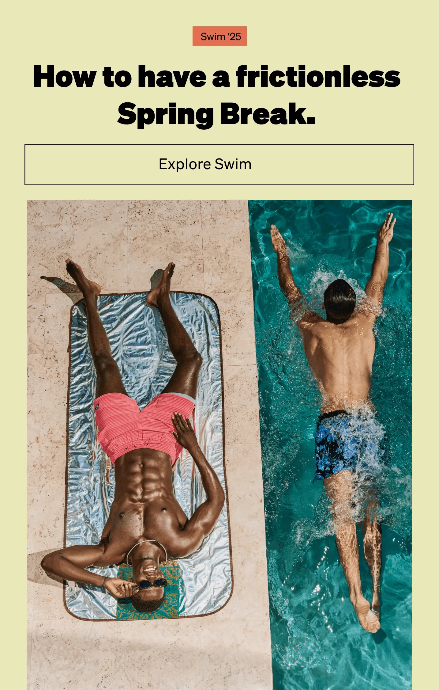 How to have a frictionless Spring Break.