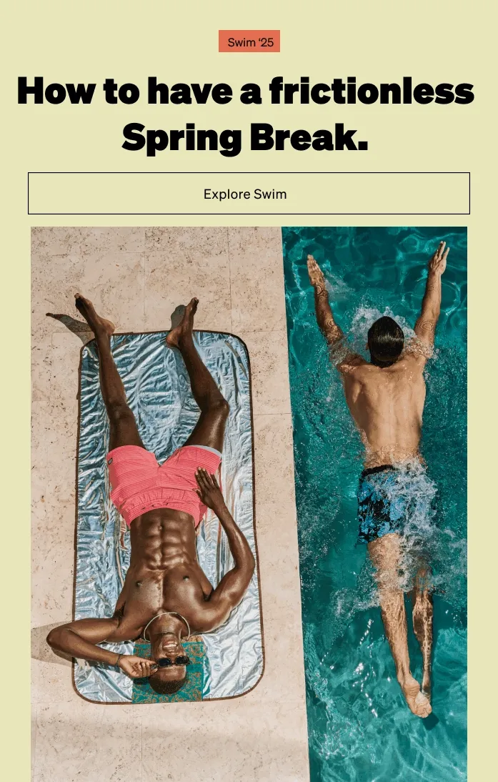 How to have a frictionless Spring Break.