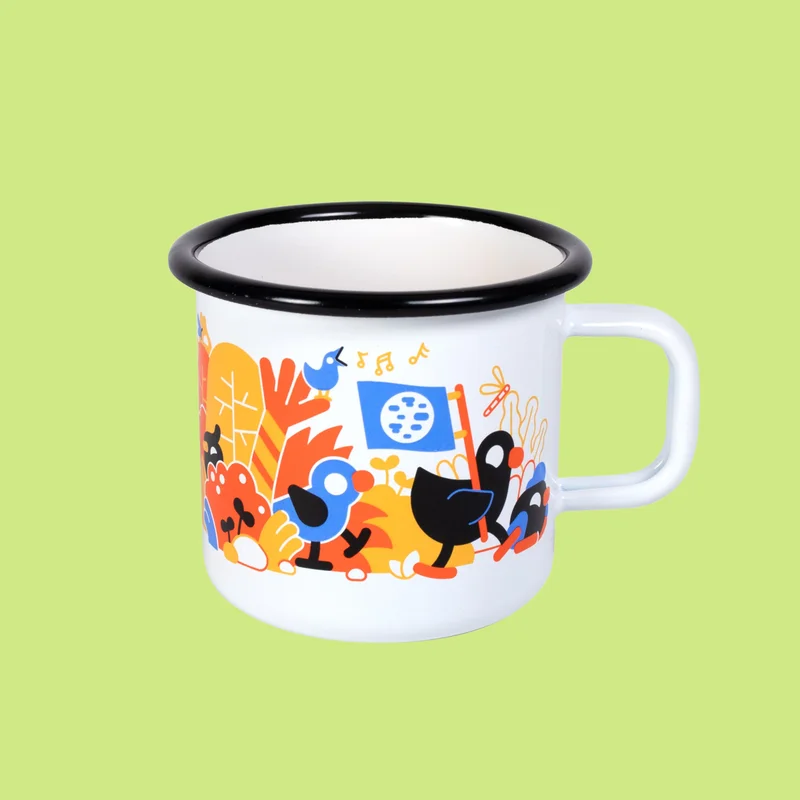 Image of Duck & Friends Enamel Mug
