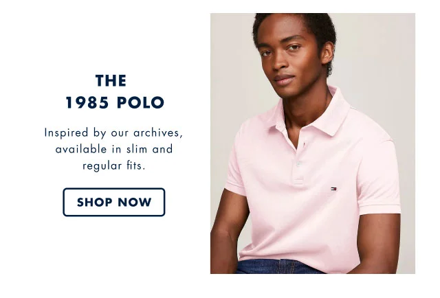 The 1985 polo                                            Inspired by our atchives, available in slim and regular fits.                                            Shop now