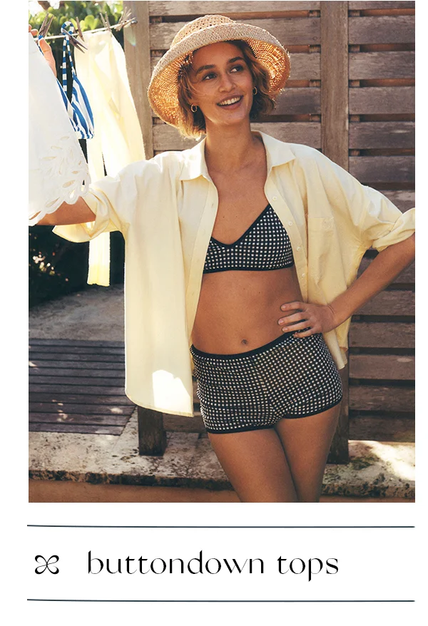 buttondown tops