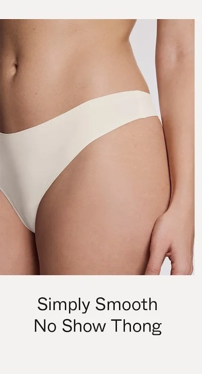 Simply Smooth No-Show Thong