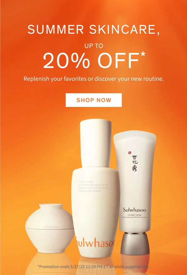 Summer Sale: Up To 20% OFF