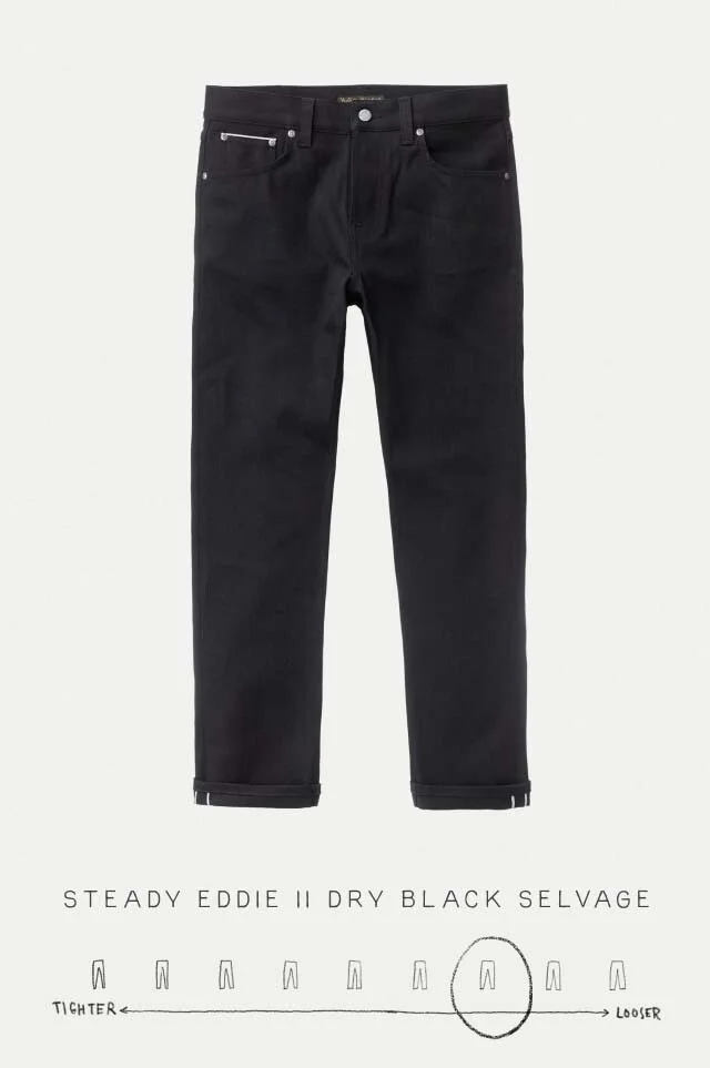 Steady Eddie II Dry Black Selvage