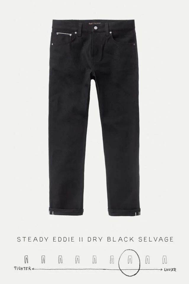 Steady Eddie II Dry Black Selvage