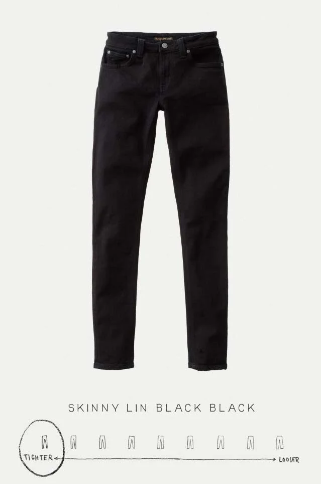Skinny Lin Black Black