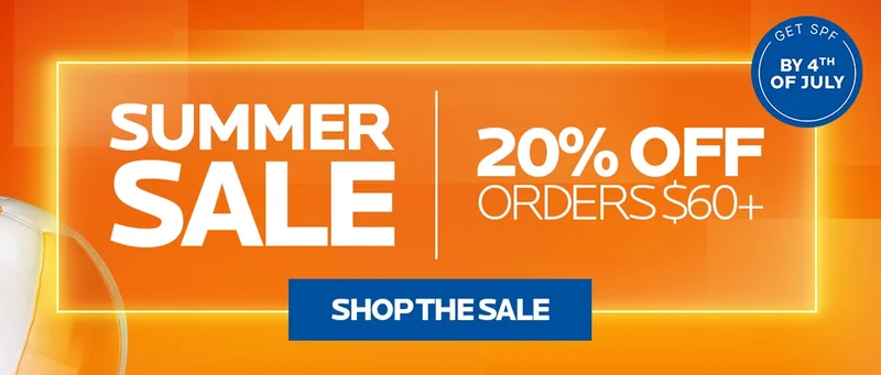 Shop 20% Off orders $60+