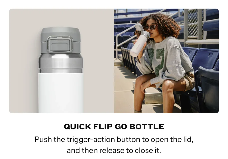 Quick Flip GO Bottle