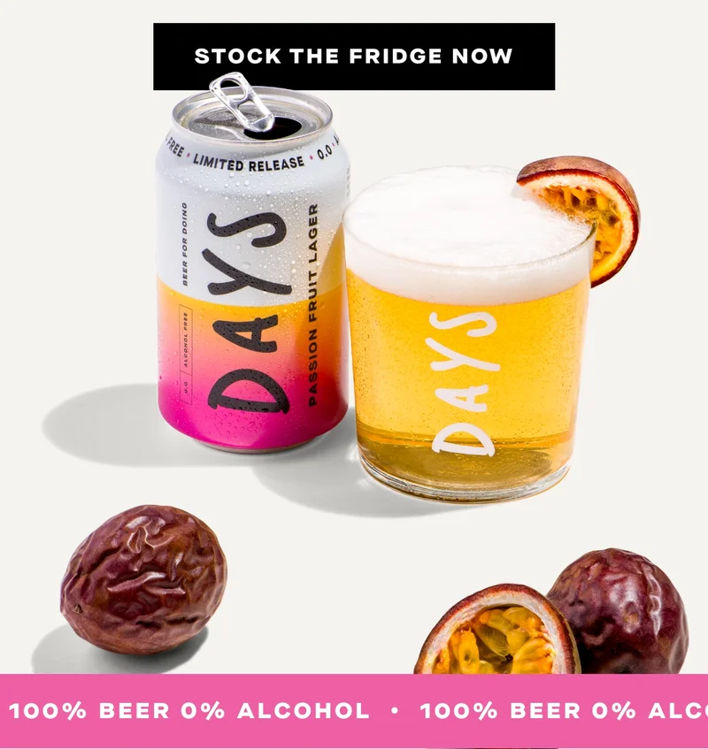 Stock the fridge now