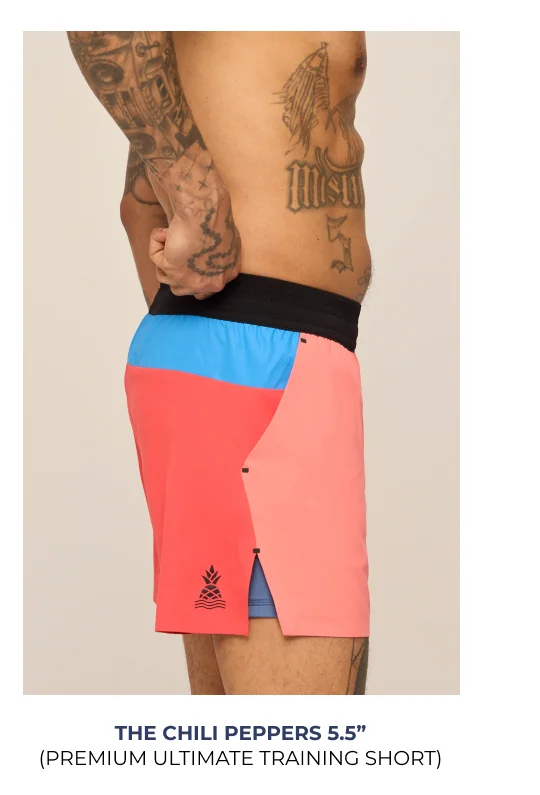 Premium Ultimate Training Short: The Chili Peppers 5.5"