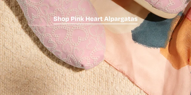 Shop Pink Heart Alpargatas - Image