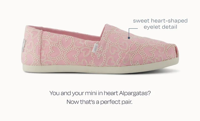 Women's Pink Heart Alpargatas - Image