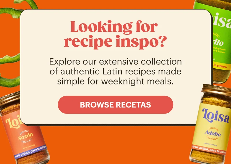 Looking for recipe inspo? Explore our extensive collection of authentic Latin recipes made simple for weeknight meals. BROWSE RECETAS
