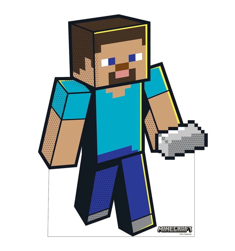Image of Steve Cardboard Cutout