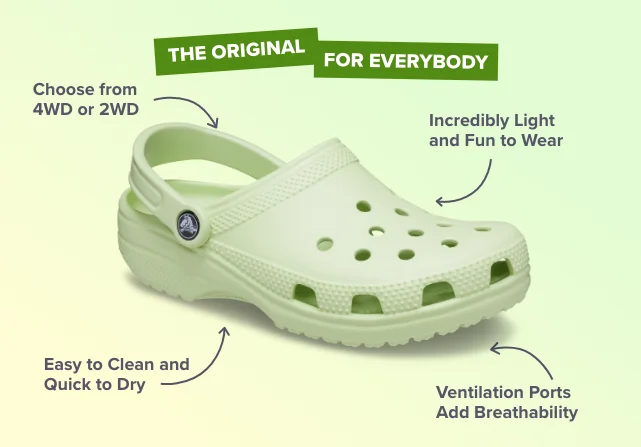 Clogs Features