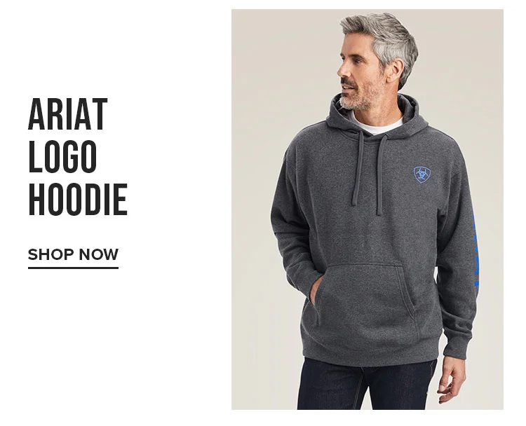 ARIAT LOGO HOODIE | SHOP NOW