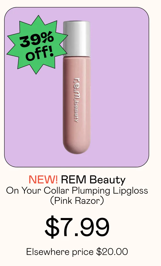 On Your Collar Plumping Lipgloss - Pink Razor