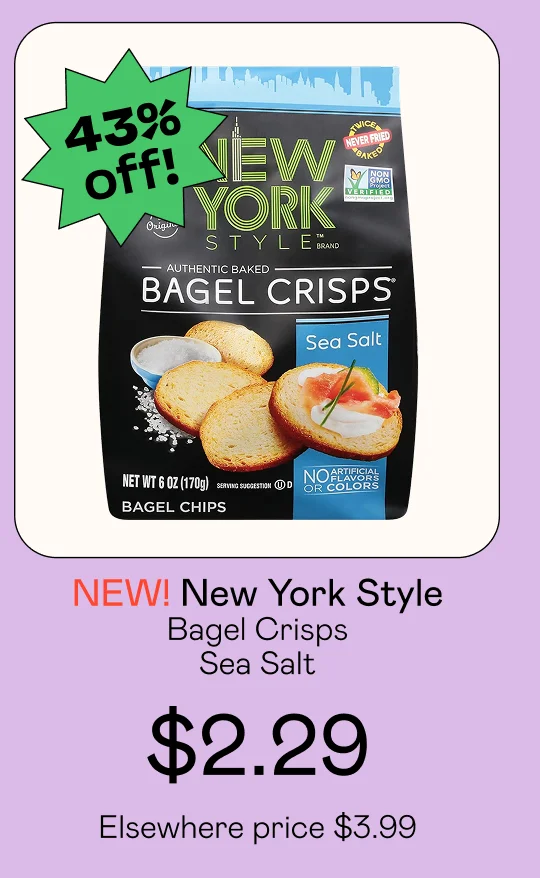 Bagel Crisps, Sea Salt