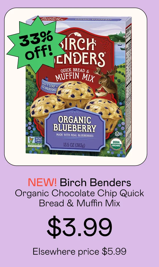 Organic Chocolate Chip Quick Bread & Muffin Mix