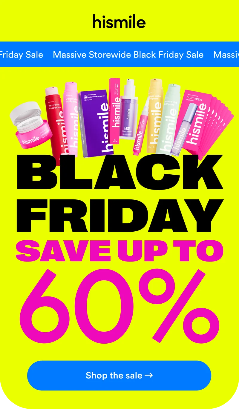 Massive storewide Black Friday sale. Save up to 60%. Lock in savings!