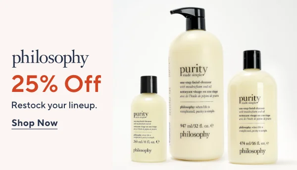 philosophy sale