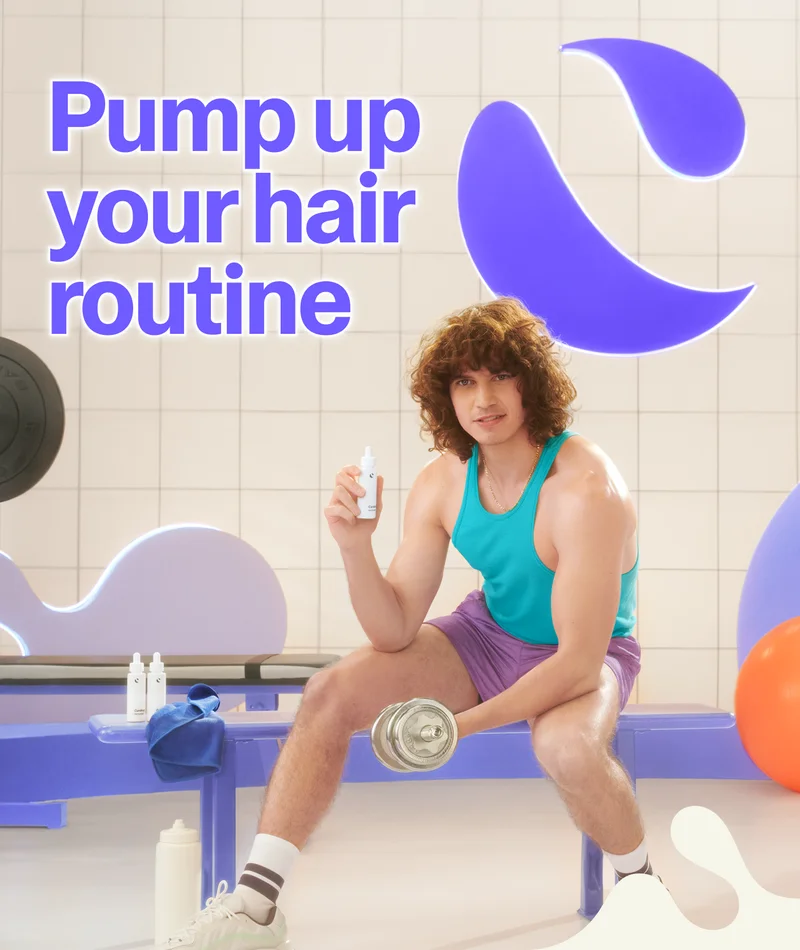 Pump up your hair routine