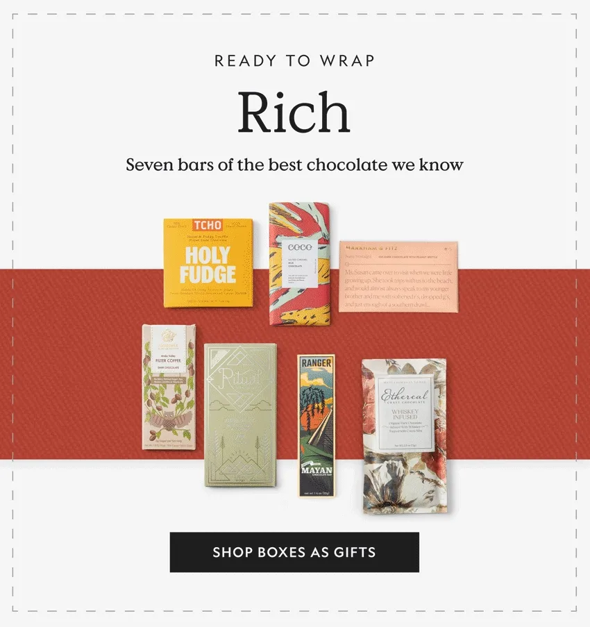 Shop Boxes as Gifts