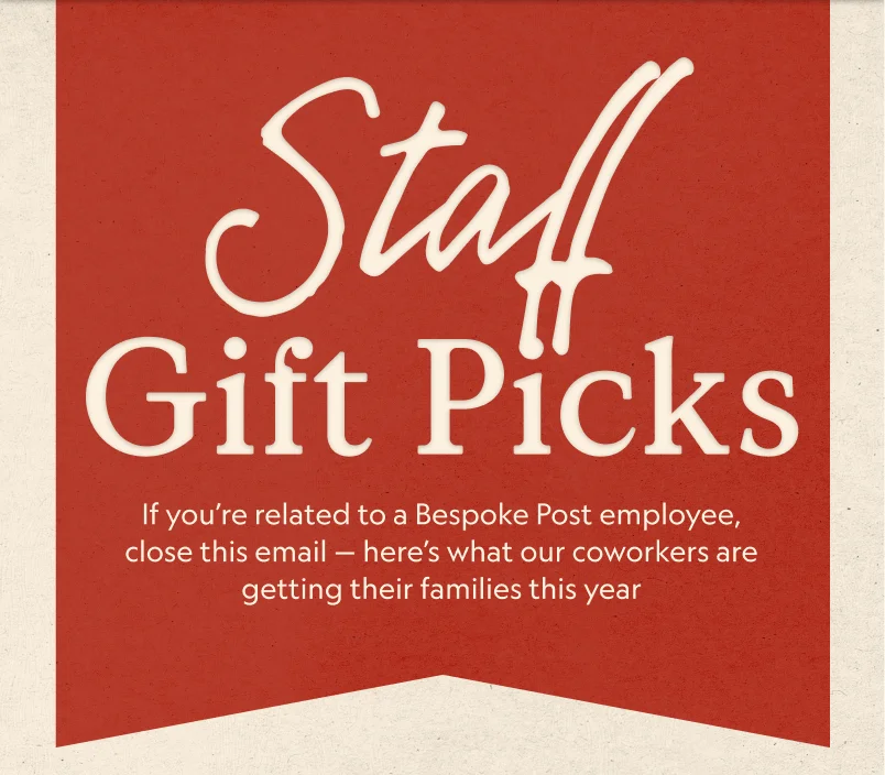 Staff Gift Picks