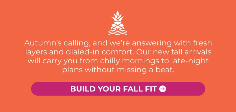 Autumn’s calling, and we’re answering with fresh layers and dialed-in comfort. Our new fall arrivals will carry you from chilly mornings to late-night plans without missing a beat.
