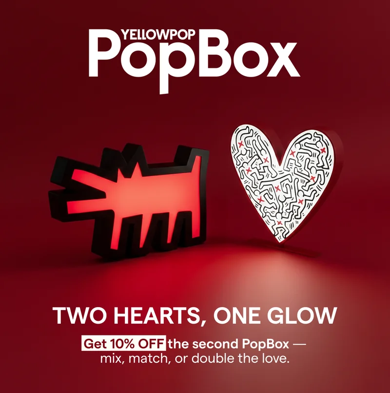 Two Hearts, One Glow Get 10% off the second PopBox — mix, match, or double the love.