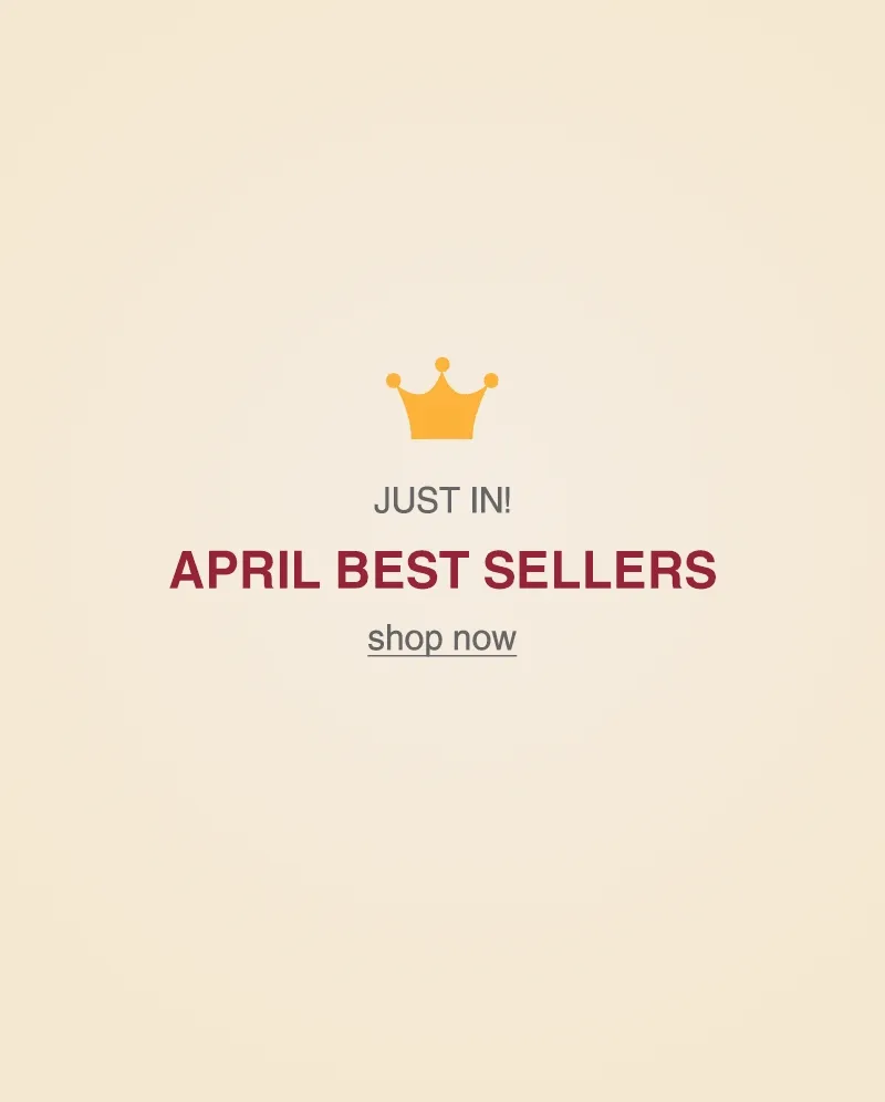 Shop April Best Sellers