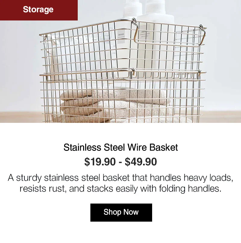 Shop Stainless Steel Wire Basket