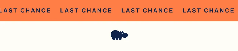 LAST CHANCE    LAST CHANCE    LAST CHANCE    LAST CHANCE